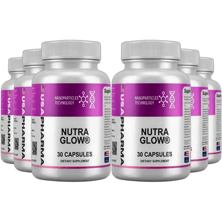 6 Bottles  NutraGlow
